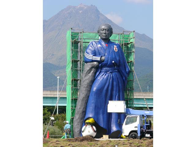 2010.10.05 龍馬像、島原に降り立つ