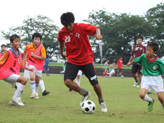 2010.07.04 プロからサッカー学ぶ
