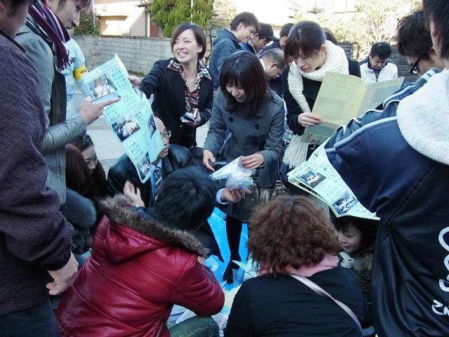 2011.01.12 タイムカプセルを開封した11年前の島原二中卒業生