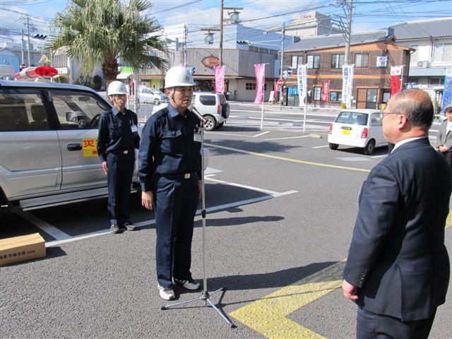 2011.02.01 新燃岳噴火に伴い島原市が支援のため職員を派遣