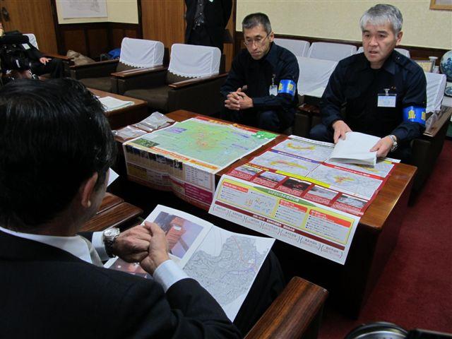 2011.02.04 宮崎県に災害派遣された島原市職員が報告