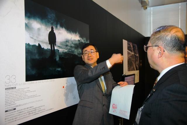 2011.02.22 雲仙岳災害記念館で始まった特別企画展「カティアとモーリス 世界の火山に挑んだ夫婦」