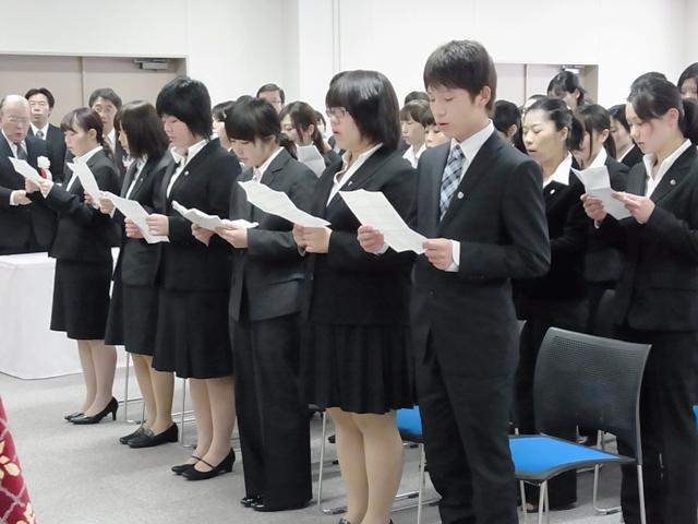 2011.04.08 島原市医師会看護学校で入学式