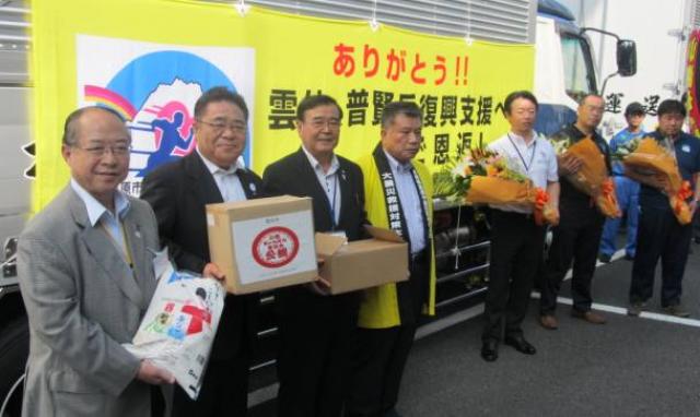 2011.08.26 東日本大震災被災地で島原半島3市が炊き出し事業へ出発