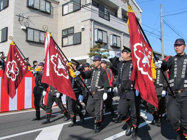 2012.01.07 島原市消防出初式