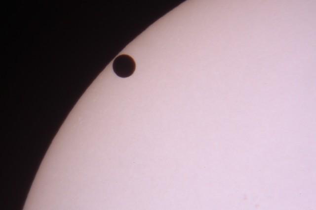 2012.06.07 島原でも金星の日面通過を観測