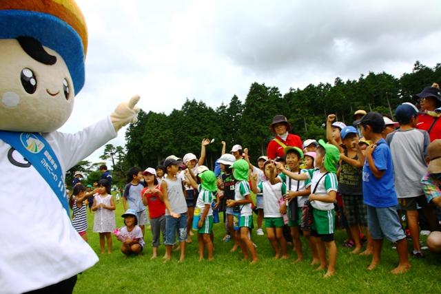 2012.08.23 子どもらでにぎわう、はだしで遊ぼう雲仙