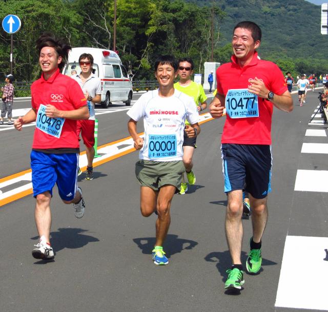 2012.09.25 ハイウェイマラソンに市民ランナー525人